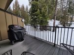 Seating, View, and BBQ on Balcony